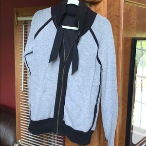 Lululemon reversible longer cut zip front jacket